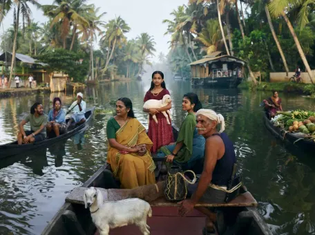 Kerala Tourism Woos Foreign Tourists With Bus Campaign