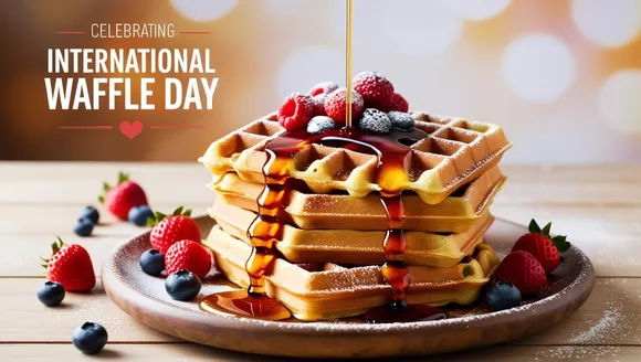 Whisking Up Joy on International Waffle Day