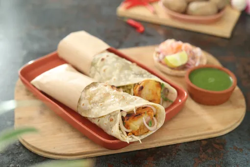 Tandoori Aloo Frankie