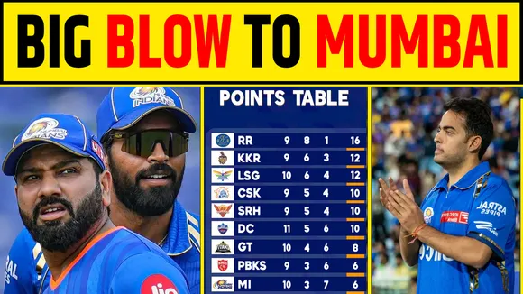 IPL से बाहर होने के बाद MUMBAI की टीम को बड़ा झटका- PANDYA BAN?