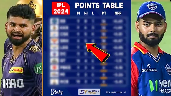 IPL 2024 Points Table: KKR का Playoffs पक्का, CSK, LSG का क्या होगा?