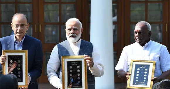 PM Modi Unveils Historic Rs 75 Coin on Parliament Inauguration Day