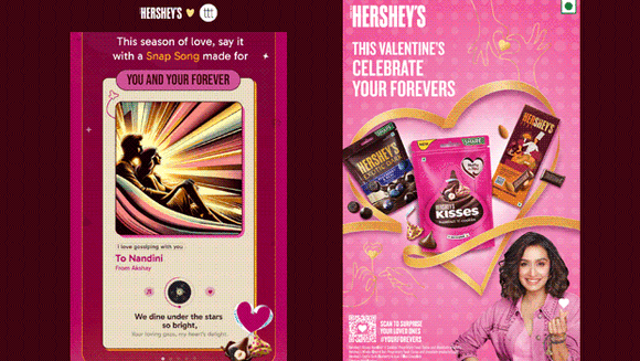 Hershey India uses AI to create Snap Songs for people's 'forevers'