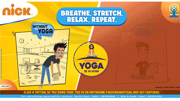 Nickelodeon partners with AYUSH Ministry to promote physical & mental well-being through #YogaSeHiHoga