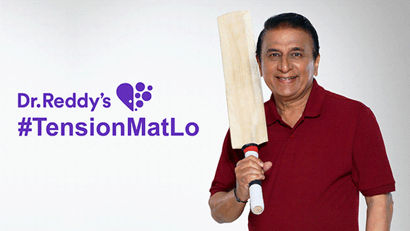Dr. Reddy's announces Sunil Gavaskar as brand ambassador for its #TensionMatLo campaign