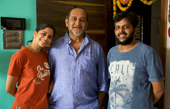 Mahesh Manjrekar Visits Zee5's Date With Saie Set To Wish The Team Luck