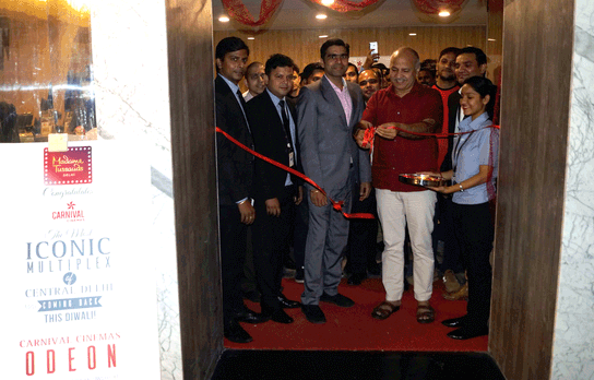 Central Delhi’s Most Exemplary Odeon Carnival Cinemas Reopens With Grand New Look To Provide An Enhanced Viewing Experience