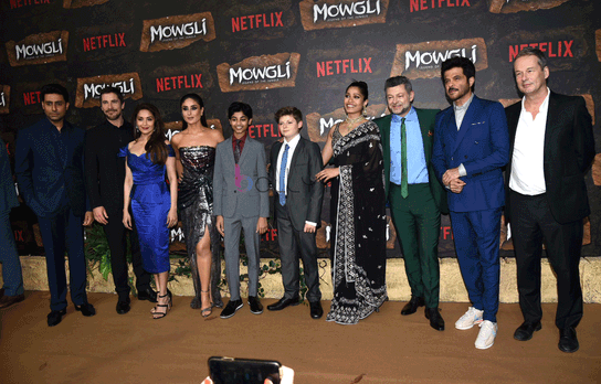 Hollywood And Bollywood Celebs Attend World Premiere Of Netflix Mowgli