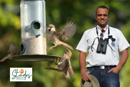 Mohammed Dilawar's work in the last 20 years has helped in sparrow conservation