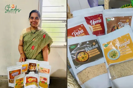 Annapurna Kalluri with her products sold under the Avasya brand