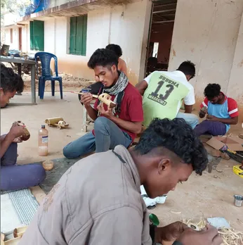 MAKING bamboo toys