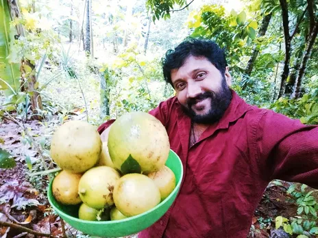 Dr Hari Muraleedharan began exotic fruit farming after quitting his job in 2009 