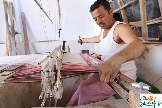 Watch: Spinning, dyeing, weaving…the making of dhabla shawl in Gujarat’s Bhujodi village