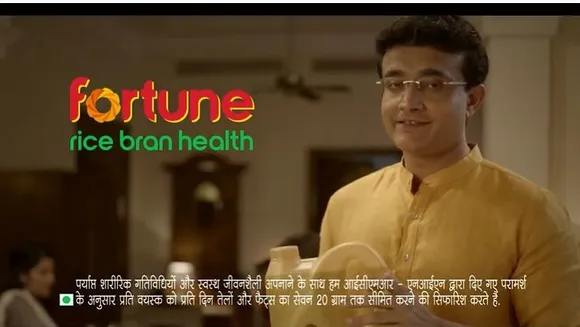 Sourav Ganguly’s health misfortune throws a googly at Fortune Rice Bran Health oil