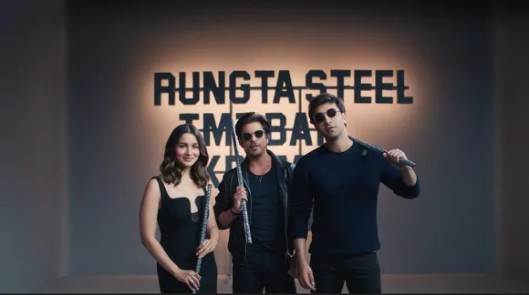 Rungta Steel partners with Shah Rukh Khan as brand ambassador and debuts star-studded TVC