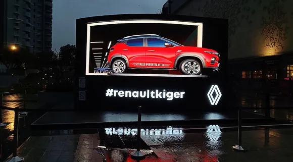 Renault kicks off first 3D Anamorphic experience in India for KIGER