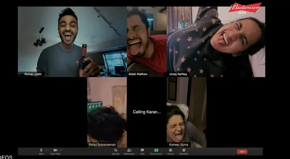 Budweiser recreates iconic 'Wassup' commercial in context of lockdown