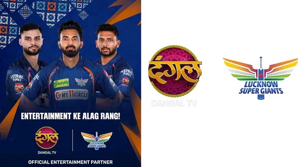 Dangal TV partners with Lucknow Super Giants as official entertainment partner
