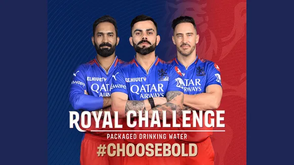 Royal Challenge Packaged Drinking Water is RCB's official partner for IPL 2024