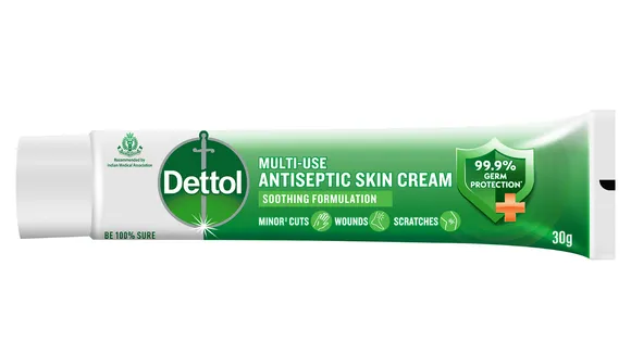 Dettol enters new category with Dettol multi-use antiseptic cream