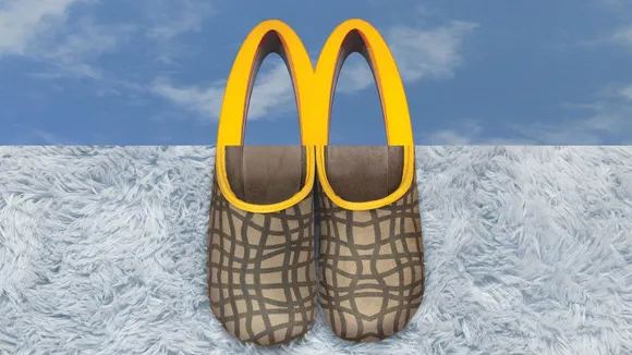 Slippers with a mix