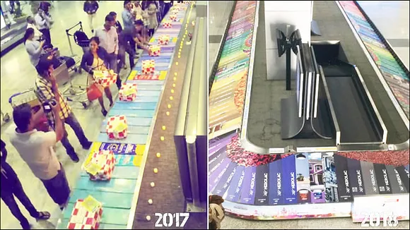 When Nerolac turned baggage belts into shade cards