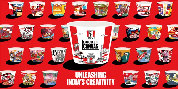 KFC India paints 150 towns red on its Bucket Canvas