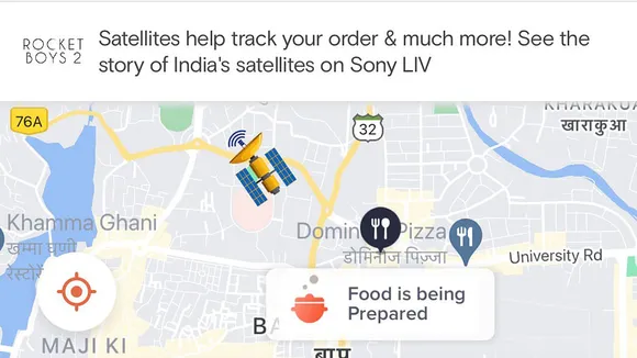 Why are satellites delivering orders for Swiggy?