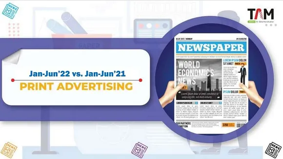 Print ad space sees 90% rise in January-June 2022: TAM AdEx