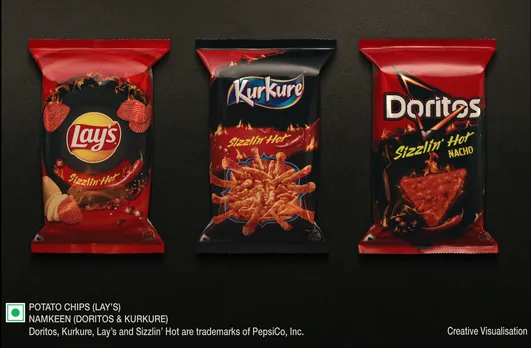 PepsiCo’s latest TVCs spice up Lay's, Kurkure, and Doritos’ Sizzlin’ Hot lineup