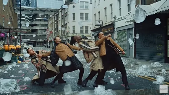Burberry reworks “Singin’ in the Rain” for new spot…