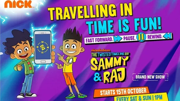 Nickelodeon launches ‘The Twisted Timeline of Sammy & Raj’ in India
