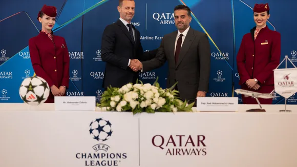 Qatar Airways becomes official airline partner of UEFA champions league