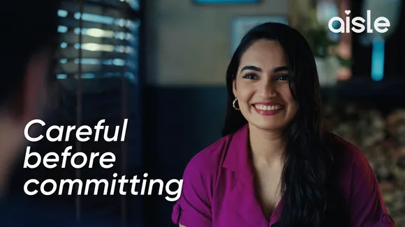 Aisle urges people to get to know someone before a relationship in its latest campaign "Careful Before Committing"