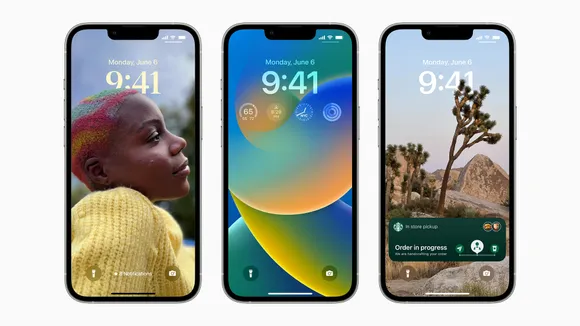 Apple introduces updates to iPhone's lock screen with iOS 16 with new ad