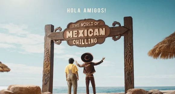 BTS of Cristos' 'Mexican Chilling' campaign with Scarecrow M&C Saatchi
