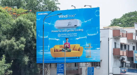 Samsung’s OOH campaign for WindFree AC Technology rolled out by Cheil India & Platinum Outdoor
