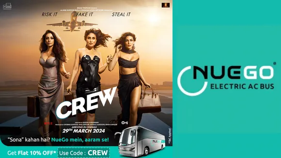 NueGo partners with Bollywood movie 'Crew' to offer exclusive booking discounts