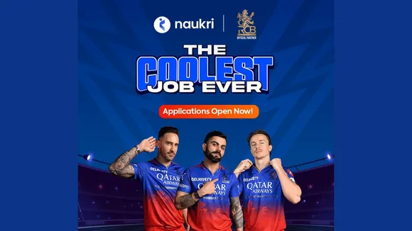 RCB collaborates with Naukri to hire a 'Fan-In-Chief' in its latest campaign