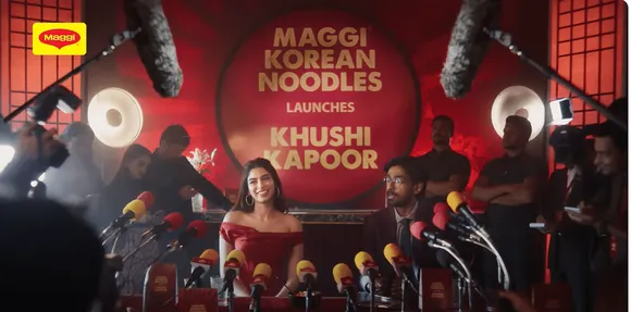 Maggi Korean Noodles, Khushi Kapoor and the launch 