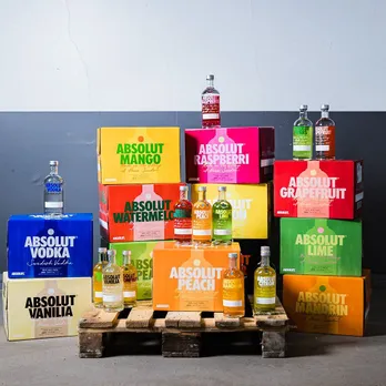 Absolut Vodka updates its flavoured portfolio’s packaging design