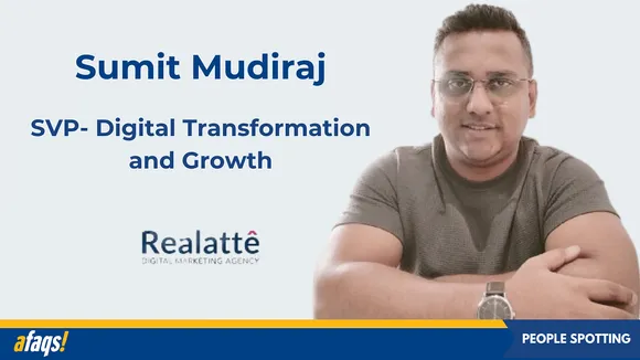 Realatte appoints Sumit Mudiraj as the senior VP overseeing digital transformation and growth
