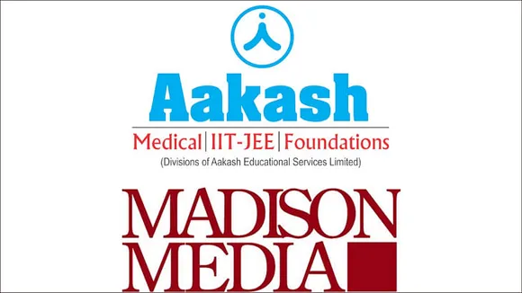 Aakash Educational Services appoints Madison as media agency