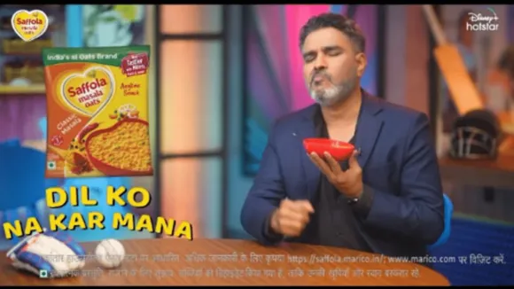 Saffola Masala Oats' new campaign nudges Sanjay Manjrekar to “Behave”