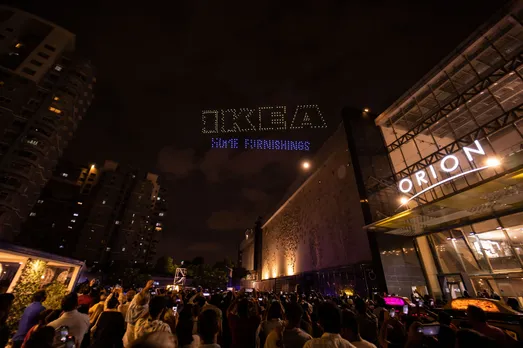 IKEA hosts drone show in Bengaluru to announce new store opening, releases ads