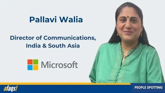Microsoft appoints Pallavi Walia as director of communications, India & South Asia