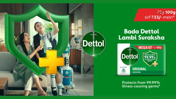 Dettol launches a campaign celebrating India's big dreams with the launch of a new bigger soap
