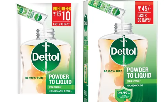 Dettol expands its product portfolio with the launch of Dettol powder-to-liquid handwash
