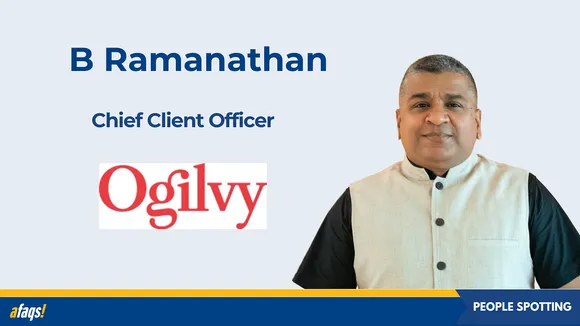 B Ramanathan joins Ogilvy India as chief client officer