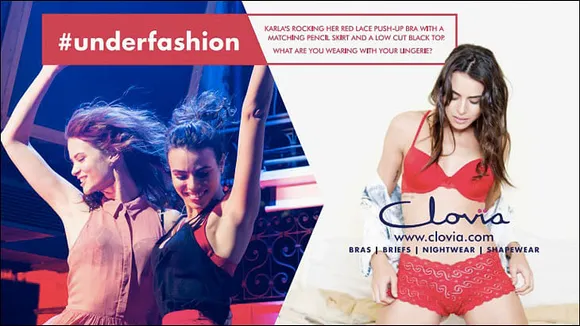 Clovia's bold and beautiful take on #underfashion